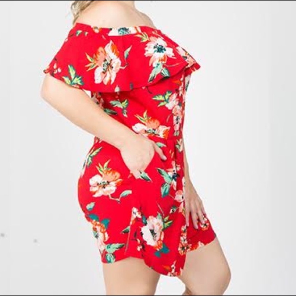 HP Plus Size Romper - Picture 3 of 8